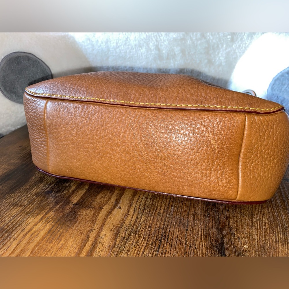 SOLD Coach (8E99) Chelsea Pebble Leather Shoulder Bag with Free bag scarf - Picture 10 of 16